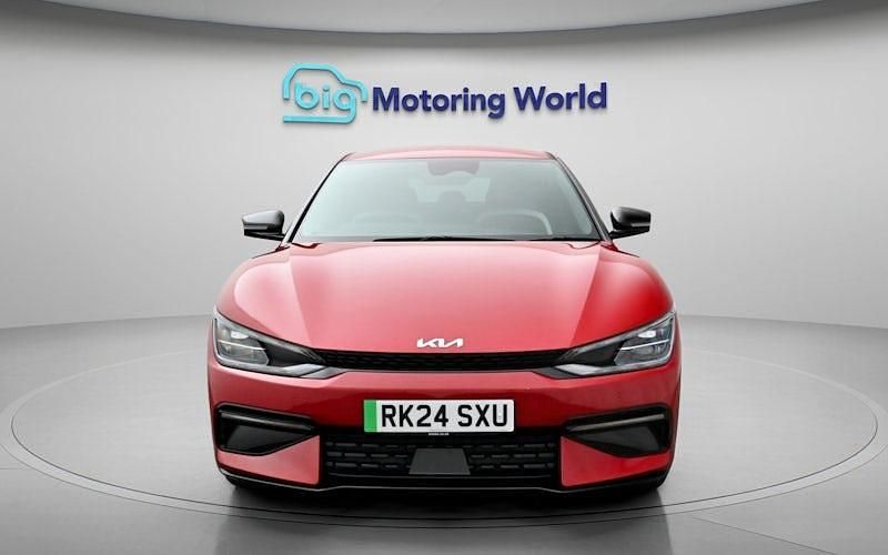 Begagnad Kia EV6 GT-Line 167 kW (228 HK) 2023 Röd SUV