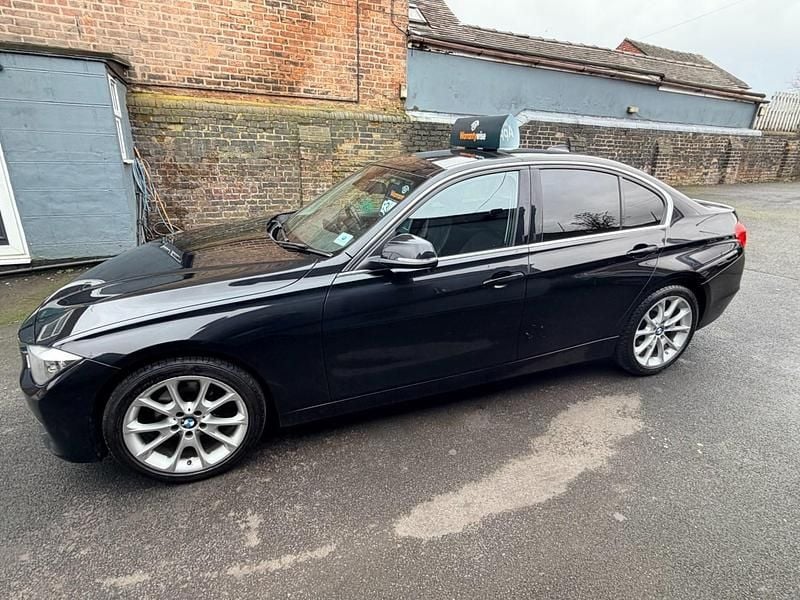 Used BMW 320 Luxury Line 2014 Black Sedan