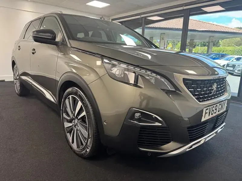 Used Peugeot 5008 Premium 130 HP (95 kW) 2020 Amazonite grey SUV