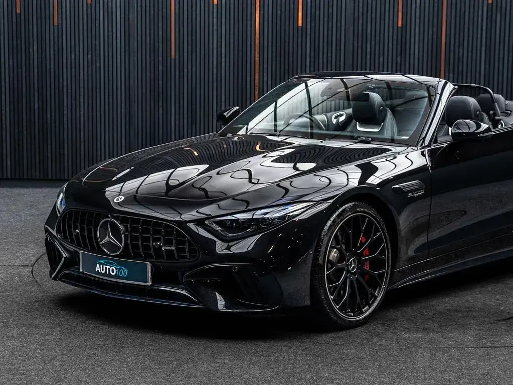 Used Mercedes SL55 AMG Premium Plus 469 HP (344 kW) 2023 Black Cabriolet