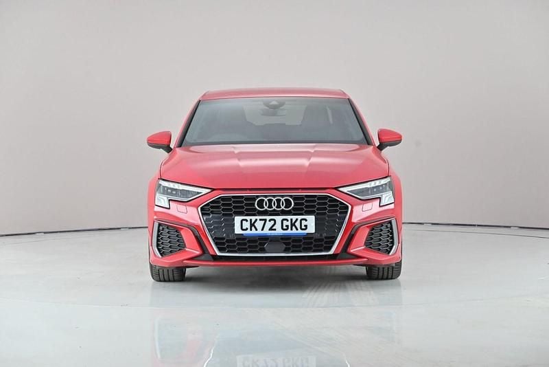 Used Audi A3 S-Line 2022 Red Sedan