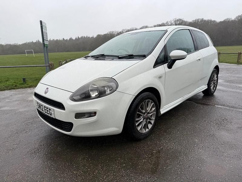 Used Fiat Punto 2012 White Hatchback