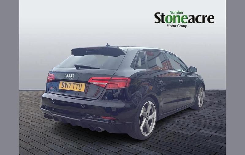 Used Audi S3 Sportback Black Edition 306 HP (225 kW) 2017 Black Hatchback