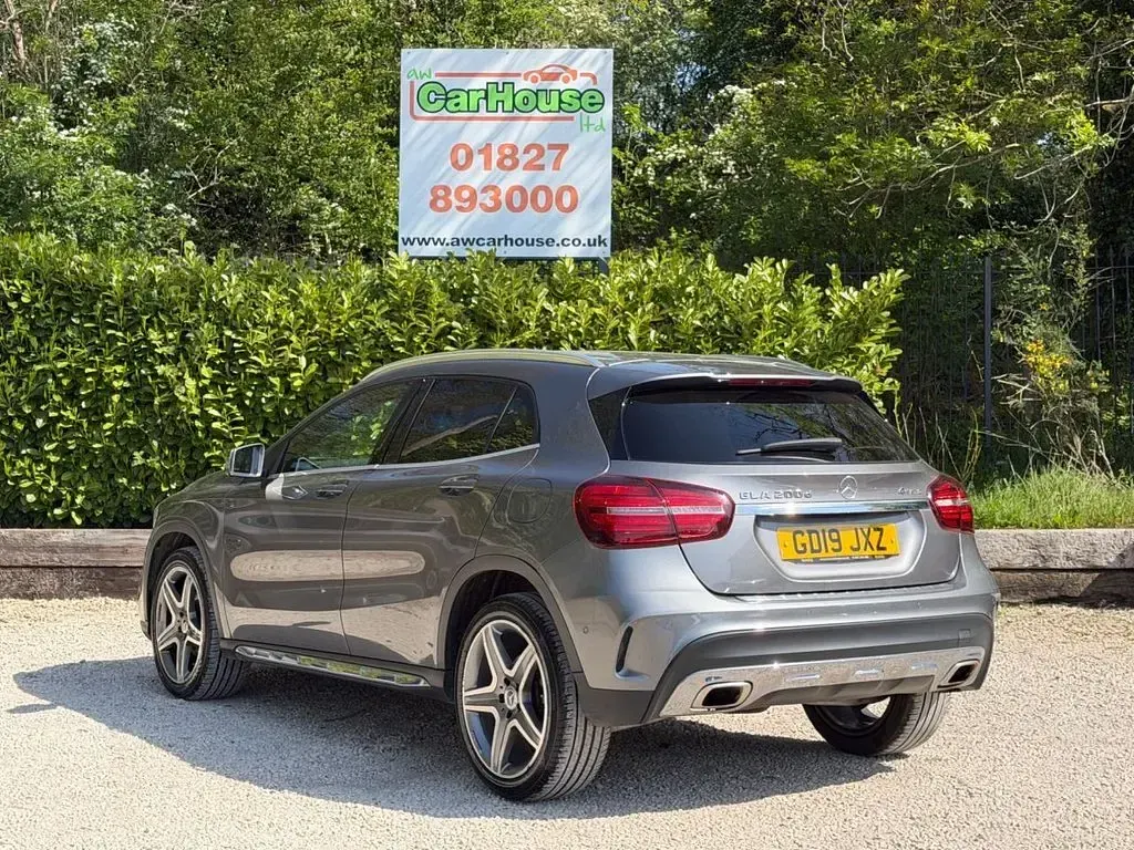 Used Mercedes GLA200 AMG line 136 HP (100 kW) 2019 Grey SUV
