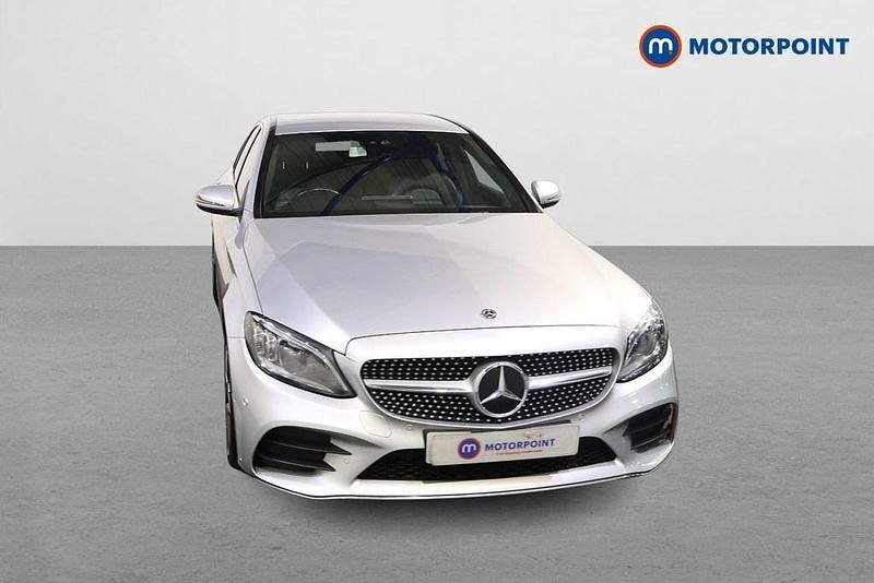 Used Mercedes C200 AMG Line Premium 184 HP (135 kW) 2019 Silver Sedan