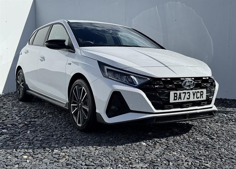 White Used 2024 Hyundai i20 N Line Hatchback | £17,100 (Good price) - Image 1/4