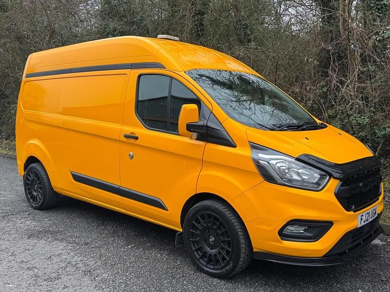 Used Ford Transit Custom Trend 130 HP (95 kW) 2021 Yellow Van
