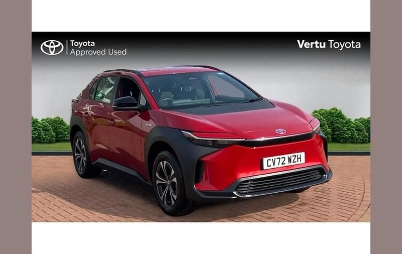 Used Toyota bZ4X PURE 150 kW (204 HP) 2022 Red SUV