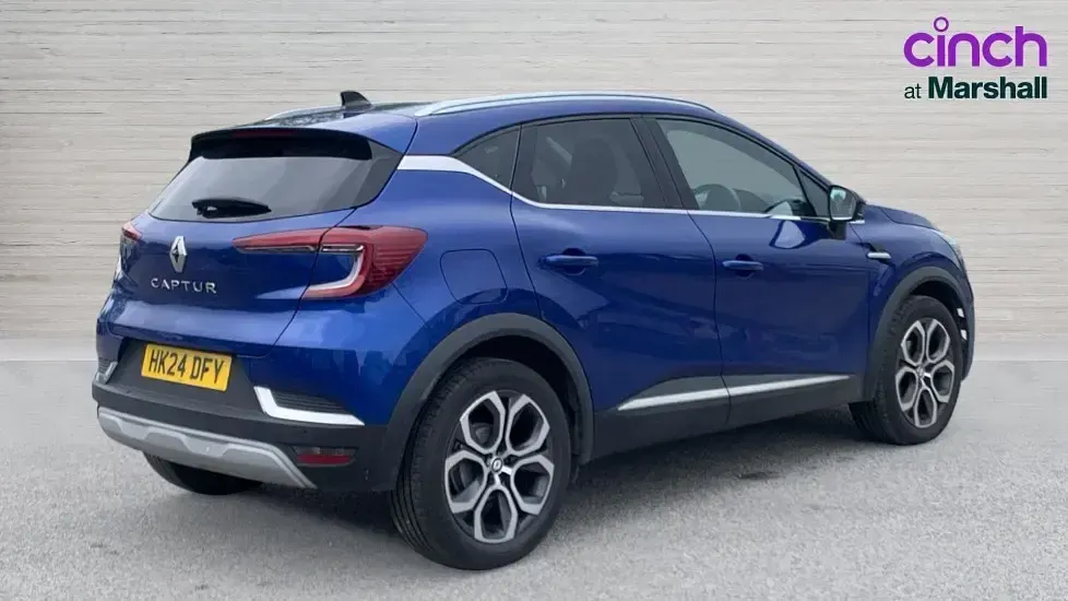 Used Renault Captur Techno 91 HP (66 kW) 2024 Blue SUV