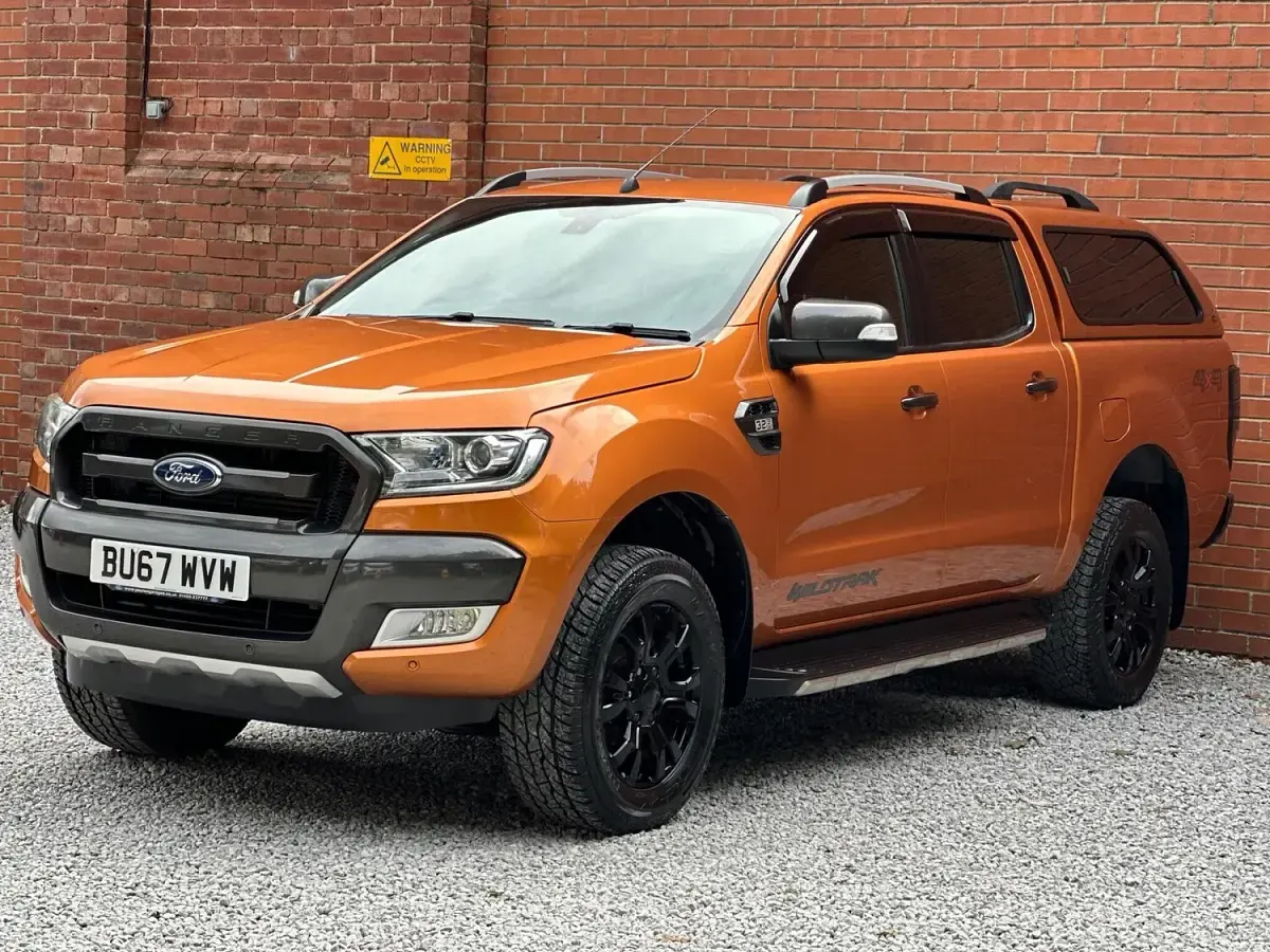 Used Ford Ranger Wildtrack 200 HP (147 kW) 2018 Orange Pickup