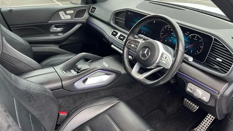 Used Mercedes GLE350 AMG line 272 HP (200 kW) 2021 Iridium silver metallic