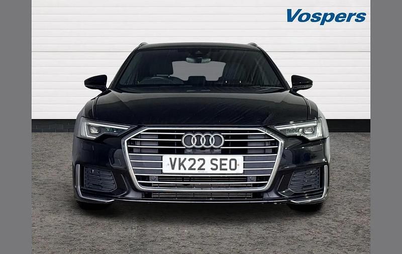 Used Audi A6 S-Line 200 HP (147 kW) 2022 Black Estate