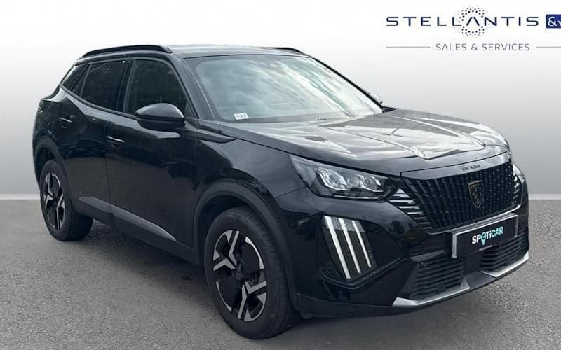 Black Used 2024 Peugeot 2008 Allure SUV | £17,697 (Fair price) - Image 1/4