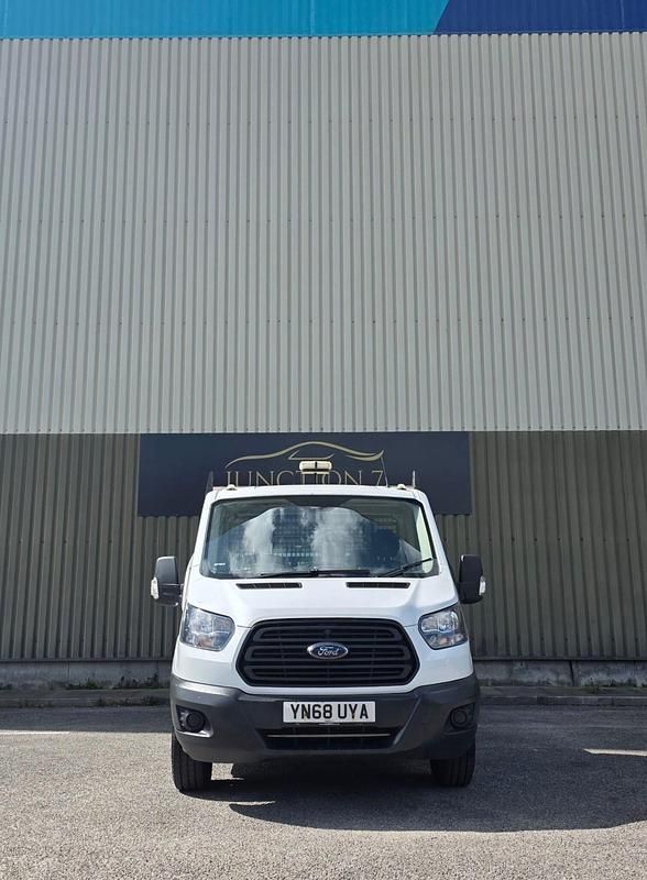 Used Ford Transit 130 HP (95 kW) 2019 White Cabriolet