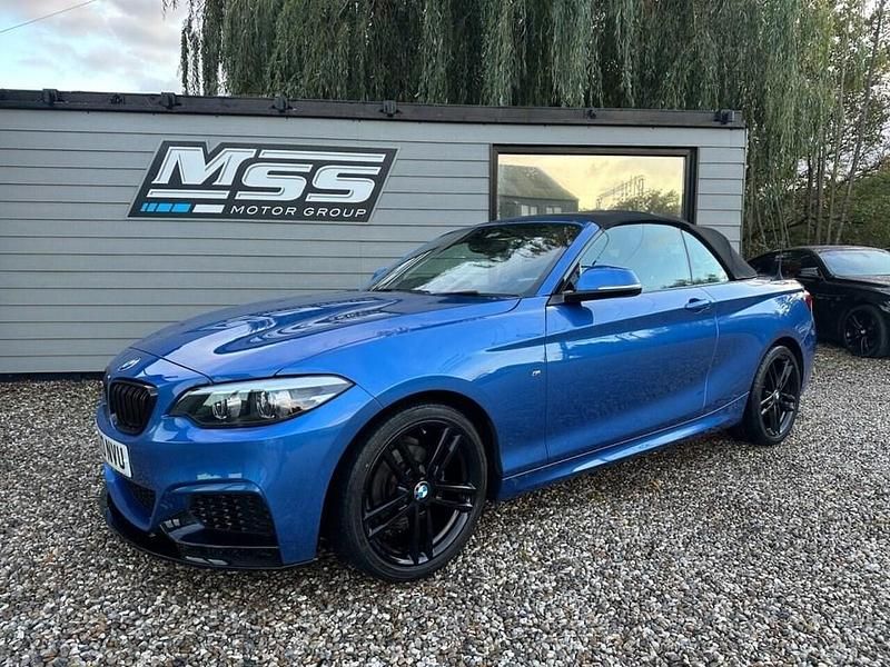 Blue Used 2020 BMW 218 M Sport Cabriolet | £13,995 (Fair price) - Image 1/4