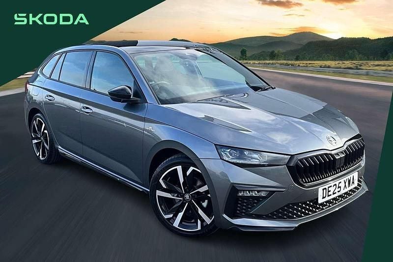 Grey Used 2025 Skoda Scala Monte Carlo Hatchback | £24,949 (Expensive) - Image 1/4