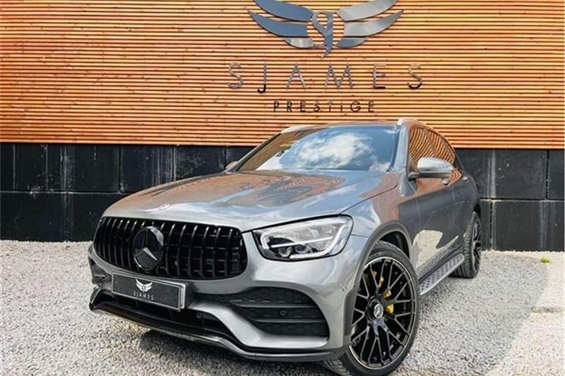 Grey Used 2021 Mercedes GLC300 AMG line SUV | £26,990 (Fair price) - Image 1/4