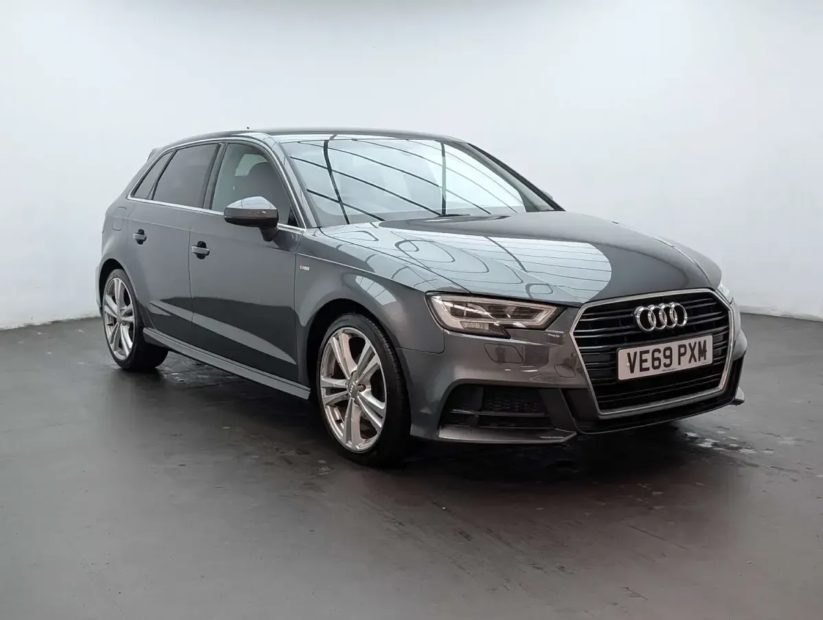 Used Audi A3 Sportback S-Line 2019 Grey Hatchback