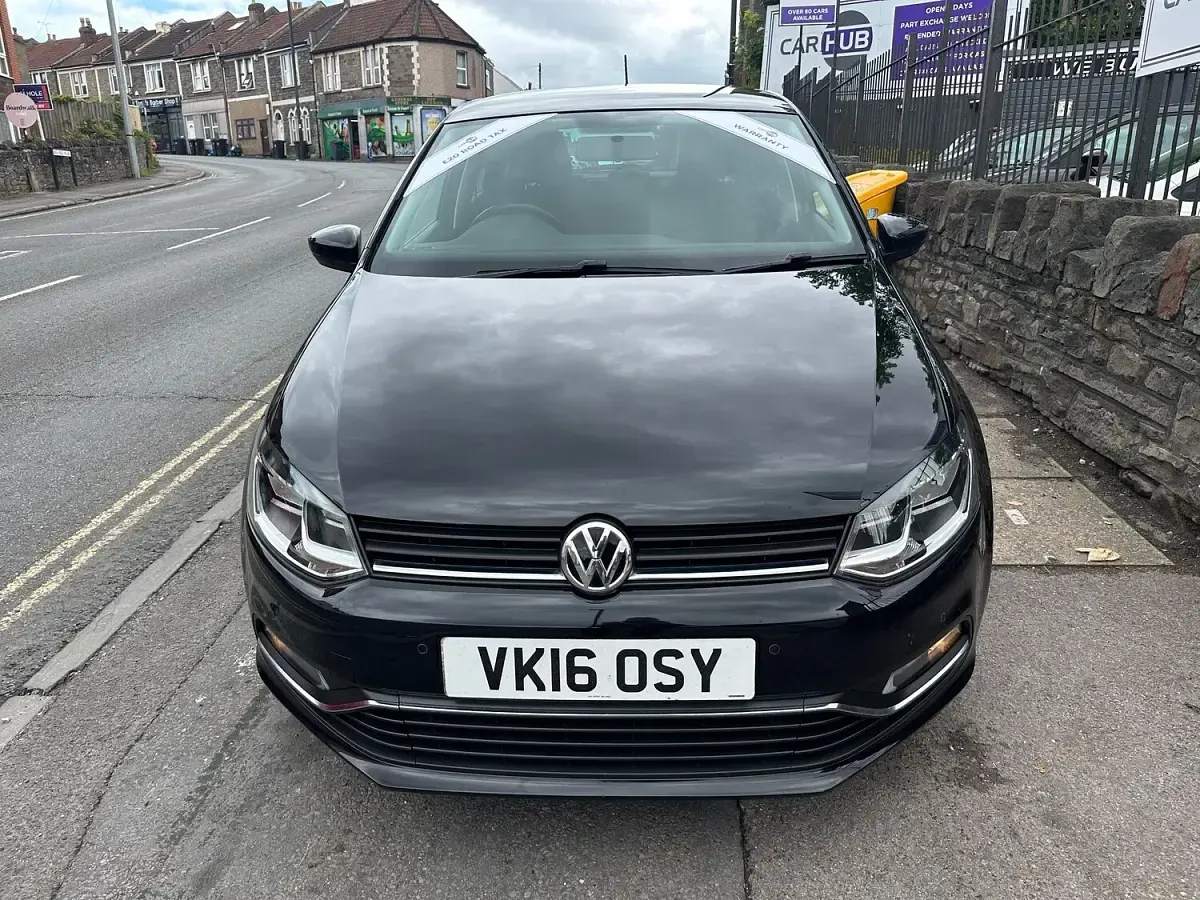 Used VW Polo Match 2016 Black Hatchback