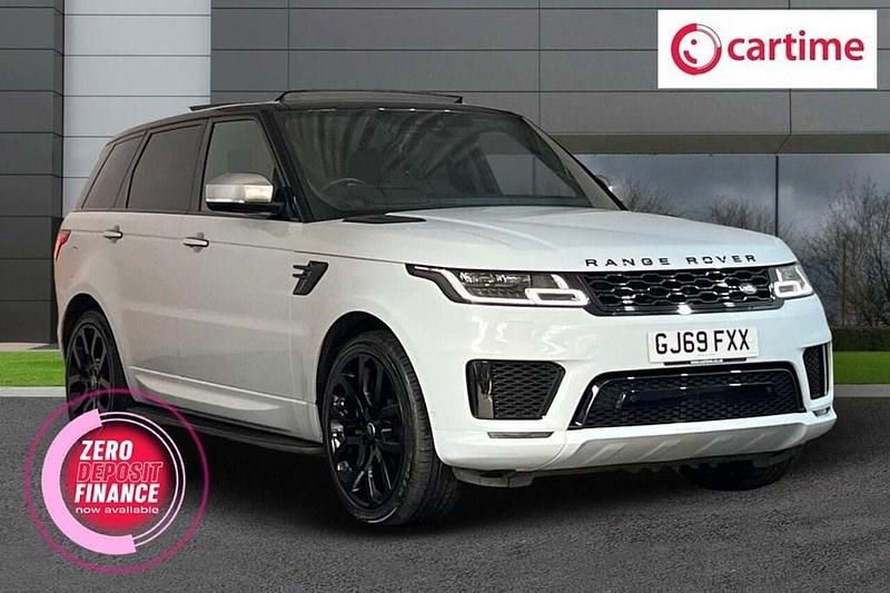White Used 2019 Land Rover Range Rover Sport Autobiography Dynamic SUV | £34,290 - Image 1/4
