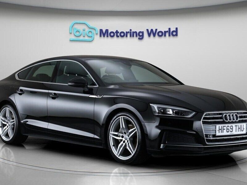 Black Used 2019 Audi A5 Sportback S-Line Hatchback | £16,700 (Super price) - Image 1/4