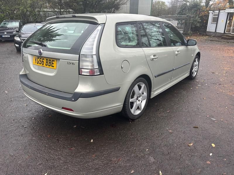 Used Saab 9-3 Vector 120 HP (88 kW) 2006 Silver Estate