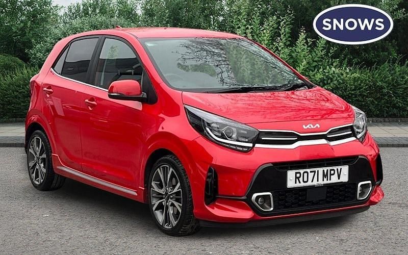 Used Kia Picanto GT-Line 101 HP (74 kW) 2021 Chilli red Hatchback