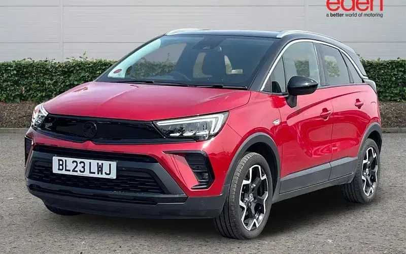 Used Vauxhall Crossland Ultimate 131 HP (96 kW) 2023 Red SUV
