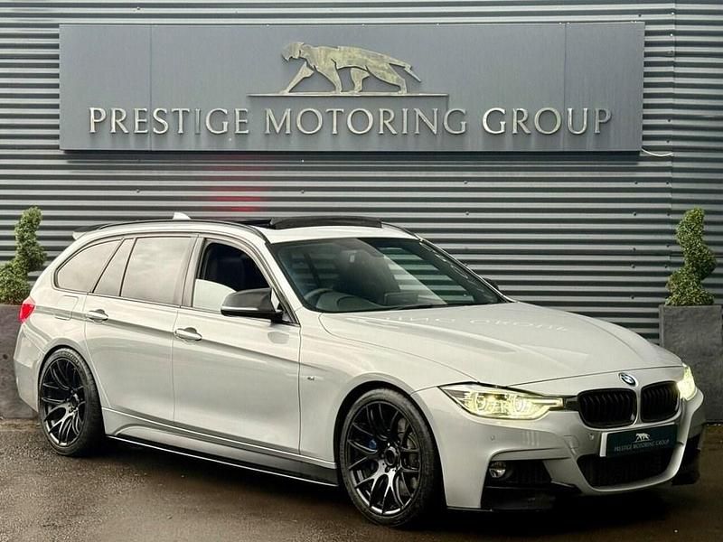 Silver Used 2017 BMW 335 M Sport Estate | £17,499 (Fair price) - Image 1/4