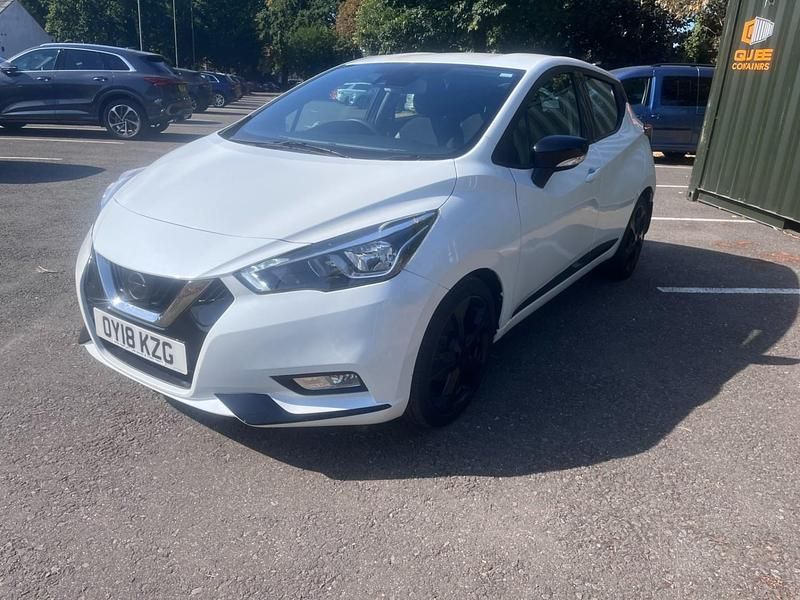 Used Nissan Micra Acenta 2018 White Hatchback