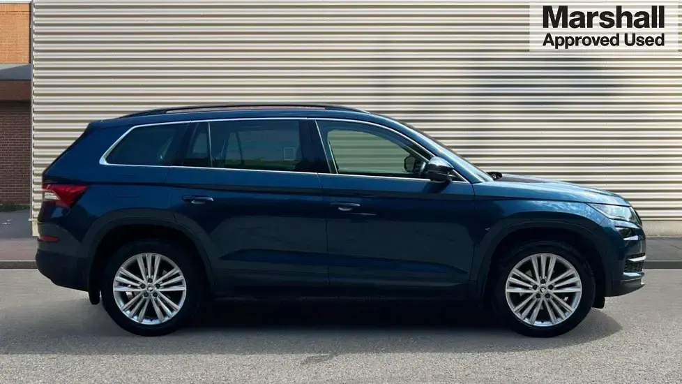 Usado Skoda Kodiaq SE L 150 CV (110 kW) 2021 Azul SUV