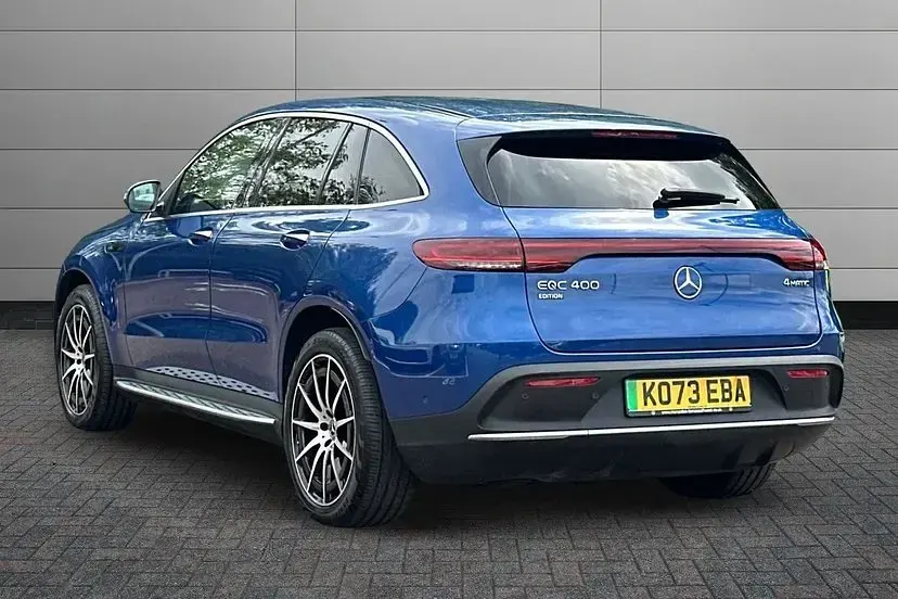 Used Mercedes EQC400 AMG line 300 kW (408 HP) 2023 Spectral blue SUV