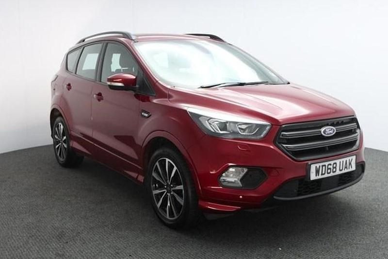 Red Used 2018 Ford Kuga ST-Line SUV | £12,799 (A bit pricey) - Image 1/1