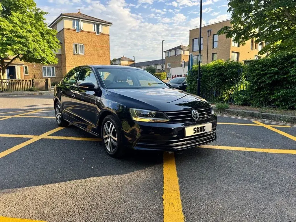 Used VW Jetta SE 150 HP (110 kW) 2016 Black Sedan
