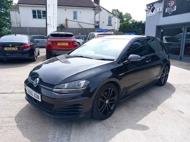 Used VW Golf VII GTD 2016 Black Hatchback