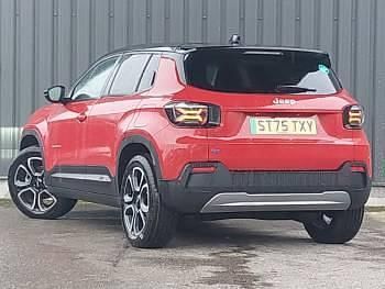 New Jeep Avenger Summit 114 kW (156 HP) 2025 Bicolour solid  ruby with volcano roof SUV