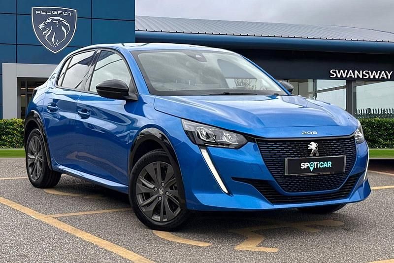 Blue Used 2024 Peugeot e-208 Allure+ Hatchback | £15,000 (Fair price) - Image 1/4