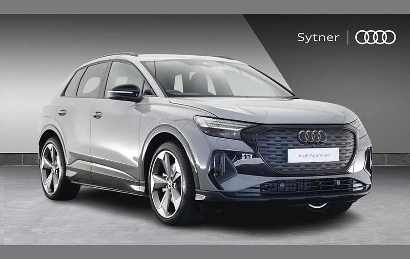 Grey Used 2025 Audi Q4 e-tron Black Edition SUV | £39,000 (Fair price) - Image 1/4