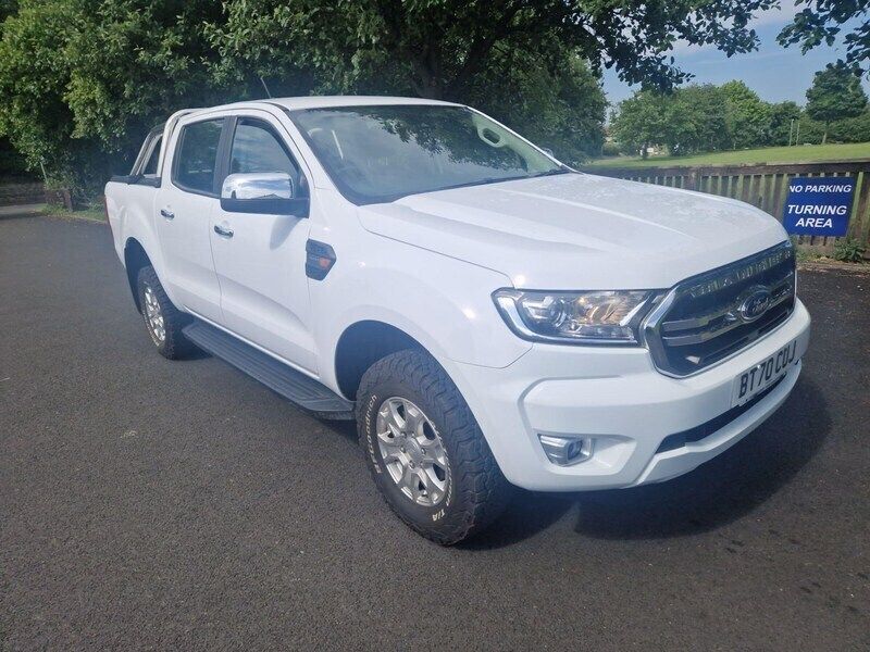 White Used 2020 Ford Ranger XLT Pickup | £14,995 (Fair price) - Image 1/4