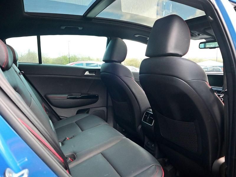 Used Kia Sportage GT-Line S 134 HP (98 kW) 2019 Blue SUV