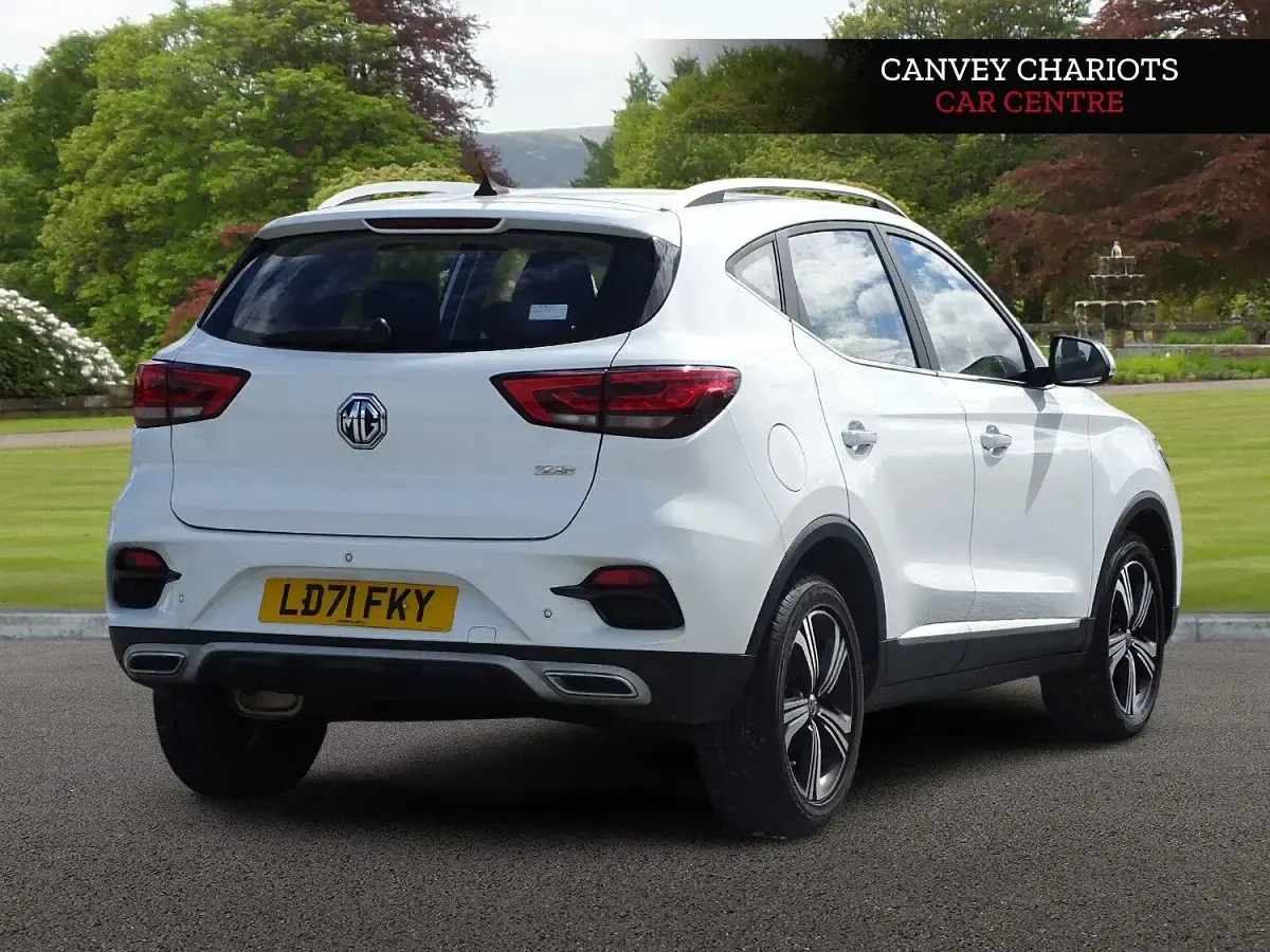 Used MG ZS Excite 106 HP (77 kW) 2021 White SUV