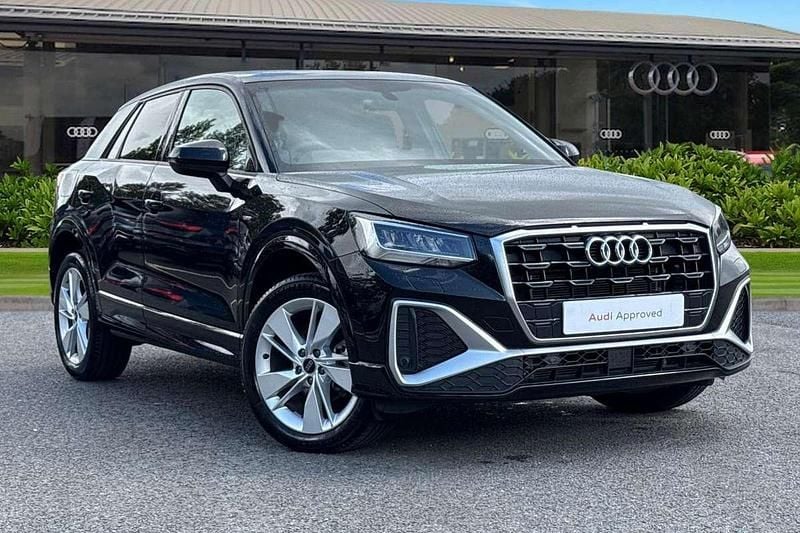 Black Used 2024 Audi Q2 S-Line SUV | £25,750 (Fair price) - Image 1/4