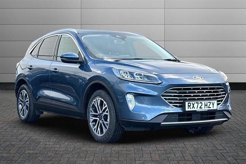 Chrome blue Used 2022 Ford Kuga Titanium SUV | £17,999 (Super price) - Image 1/2