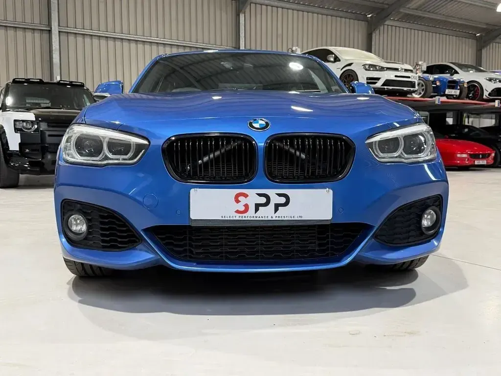 Used BMW 120 M Sport 190 HP (139 kW) 2015 Blue Hatchback