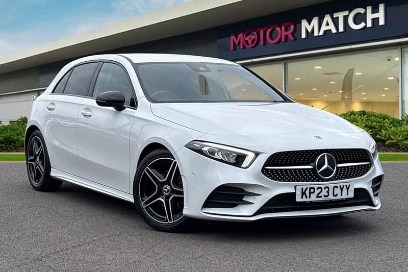 White Used 2023 Mercedes A200 Executive Hatchback | £21,000 (Fair price) - Image 1/4