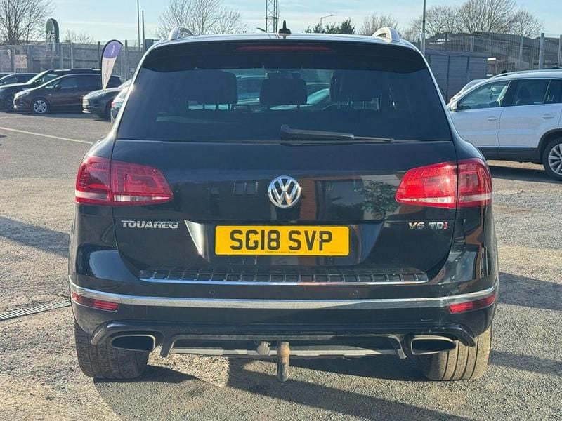 Usado VW Touareg R-line Plus 262 HP (192 kW) 2018 Preto SUV