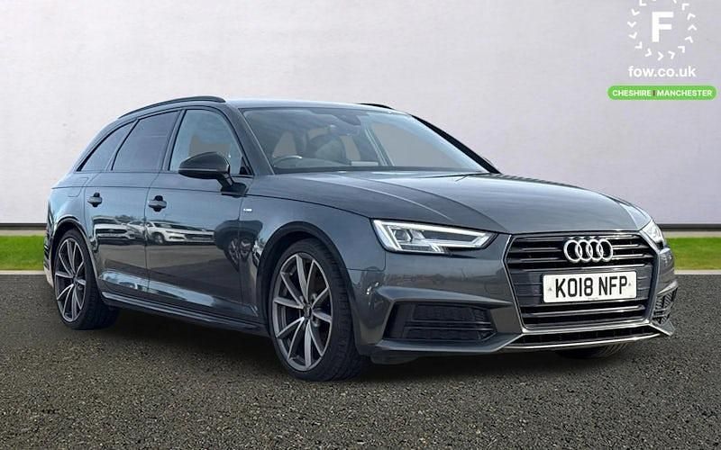 Used Audi A4 Black Edition 150 HP (110 kW) 2017 Grey Estate