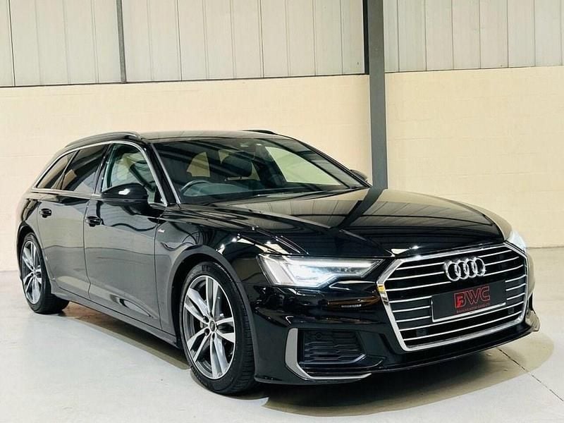 Used Audi A6 S-Line 204 HP (150 kW) 2022 Black Estate