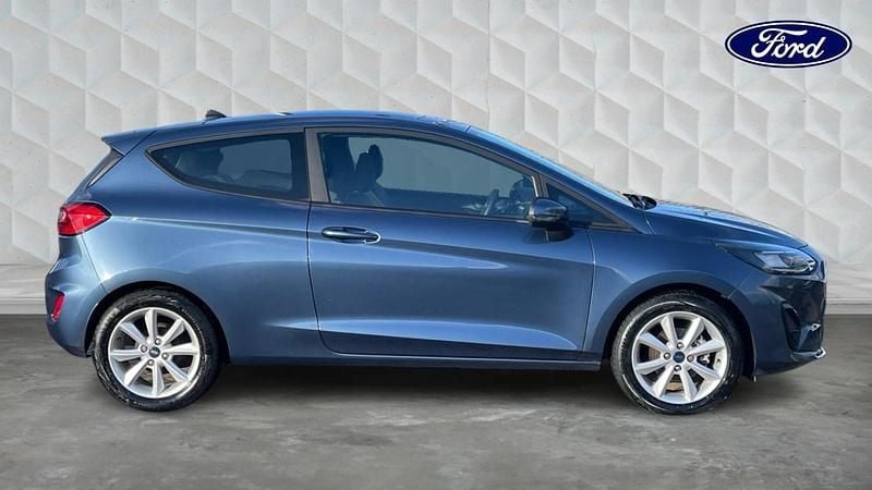 Used Ford Fiesta Trend 100 HP (73 kW) 2022 Blue Hatchback