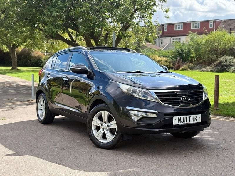 Black Used 2011 Kia Sportage SUV | £2,290 (Fair price) - Image 1/4